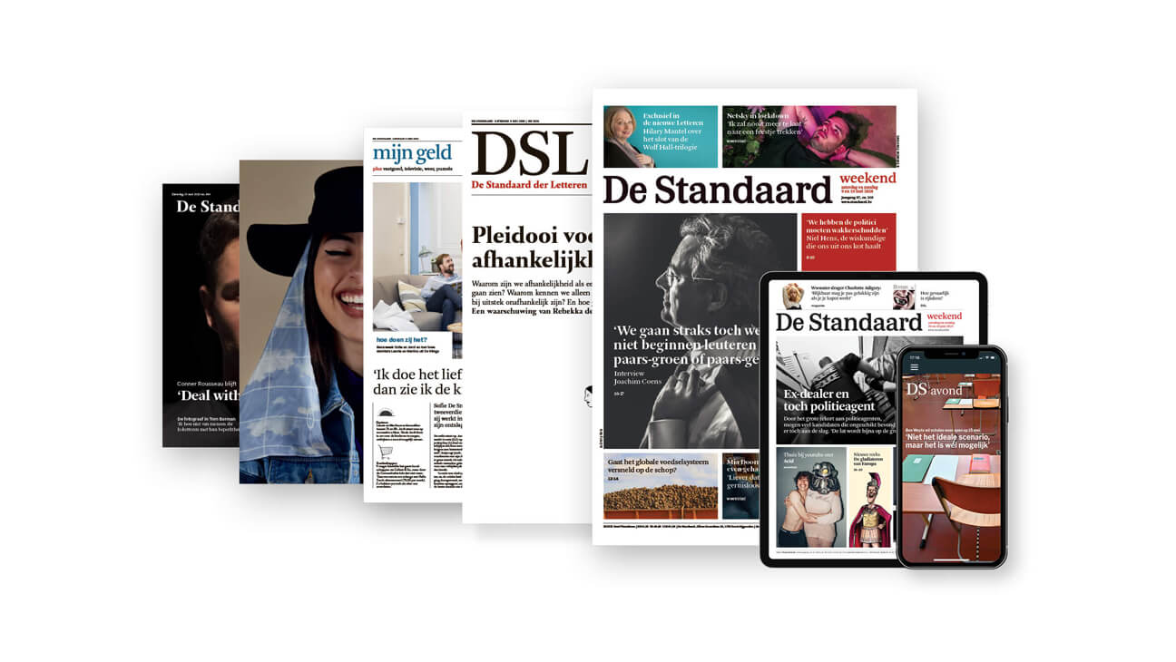 nieuwe look van producten van De Standaard