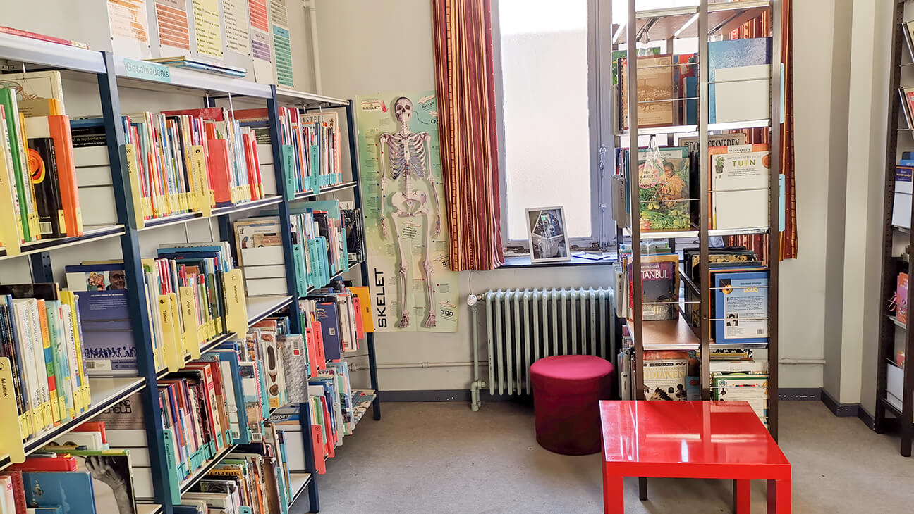 Boeken in de Bibliotheek Geraardsbergen