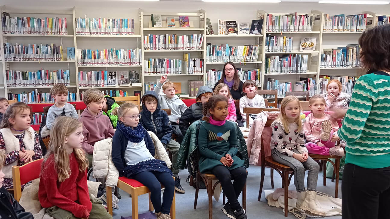 Klasbezoek Bibliotheek Pepingen