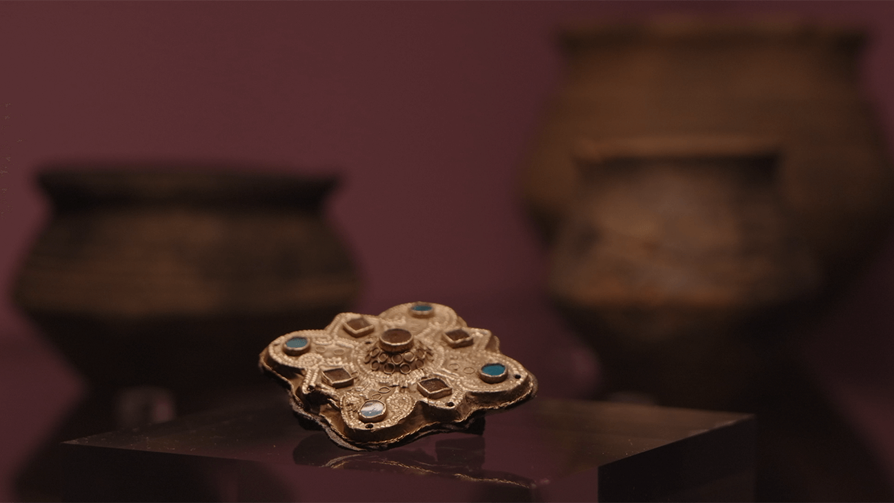 Oud sieraad uit Regionaal Archeologisch Museum Maaseik