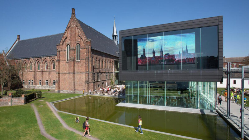 Buitenaanzicht stadsmuseum Gent - STAM