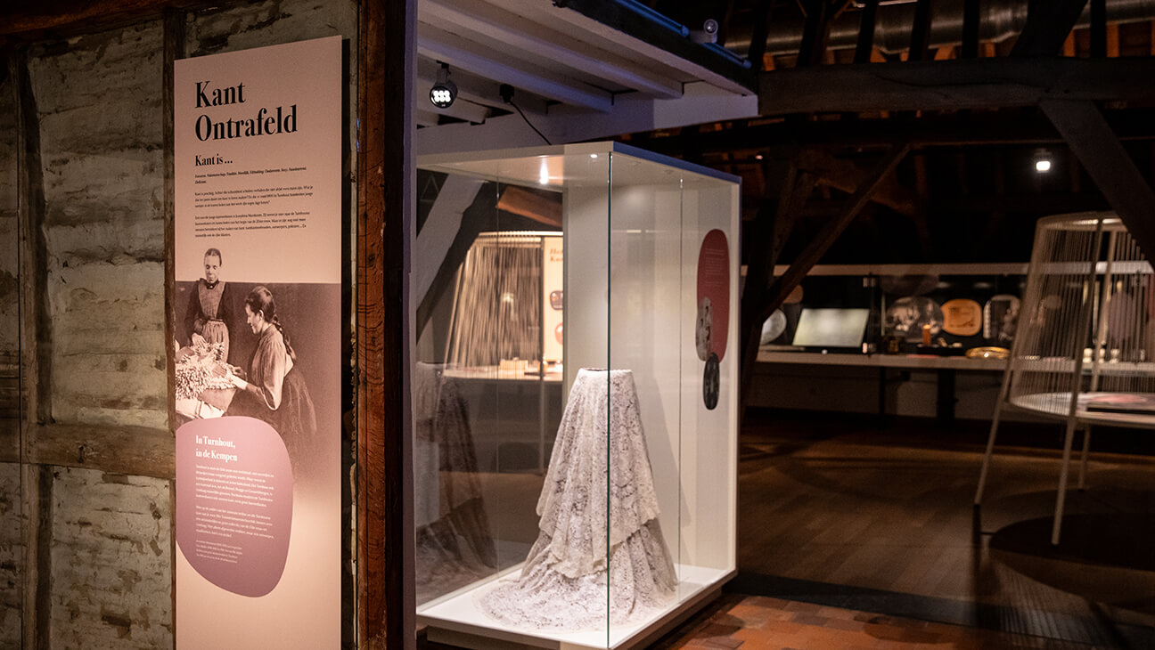 Zaal in het Taxandriamuseum