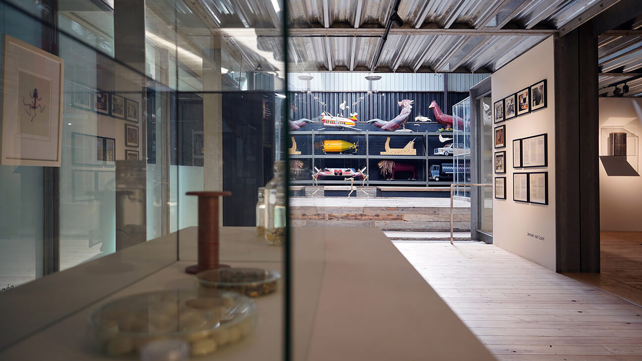 Zaal in Verbeke Foundation