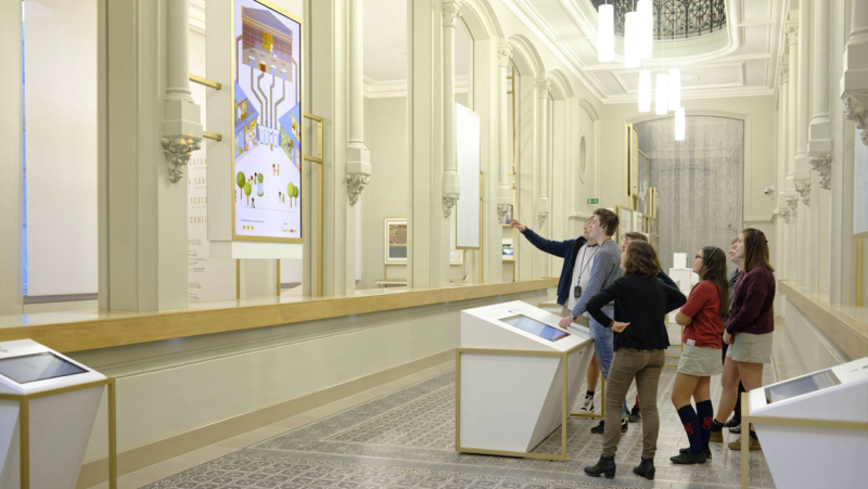 toonzaal Museum van de Nationale Bank van België
