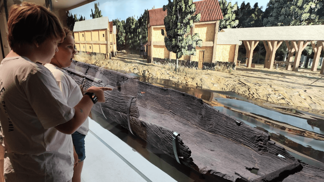 Kinderen in Espace Gallo-Romain