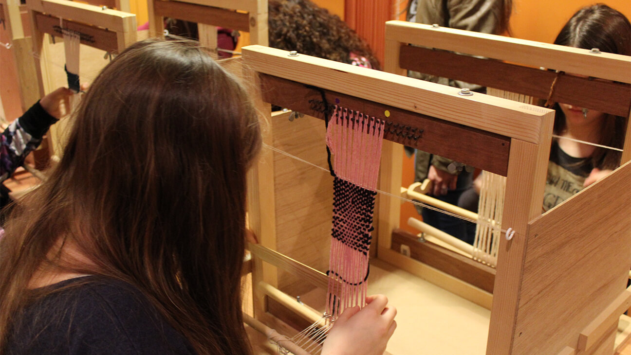 Kinderen in Espace Gallo-Romain