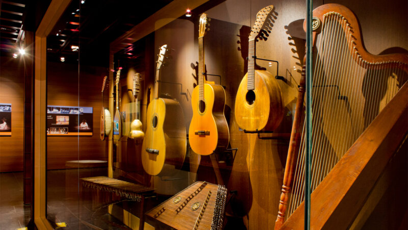 Instrumenten van het Muziekinstrumentenmuseum