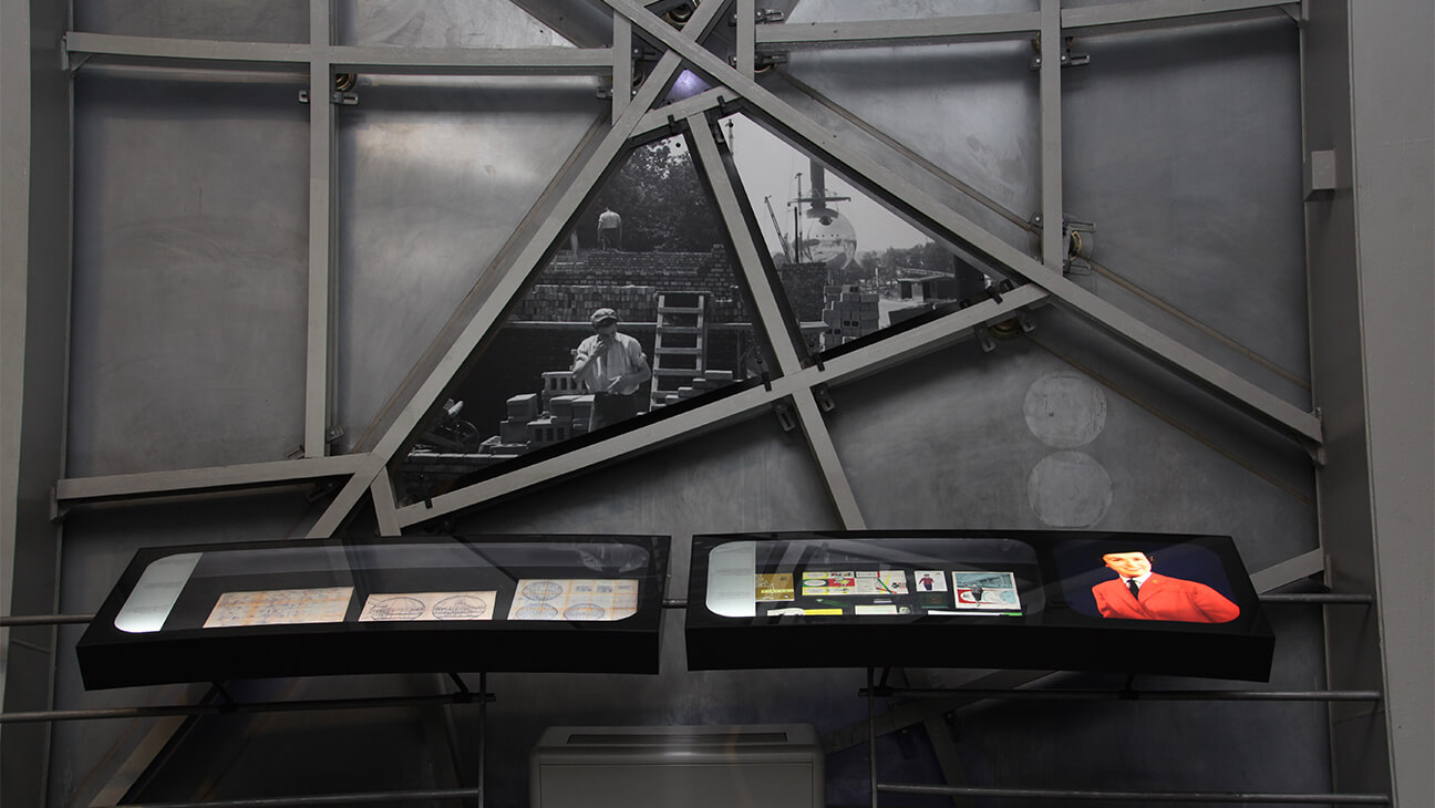 Tentoonstelling 'Expo 58' in het atomium