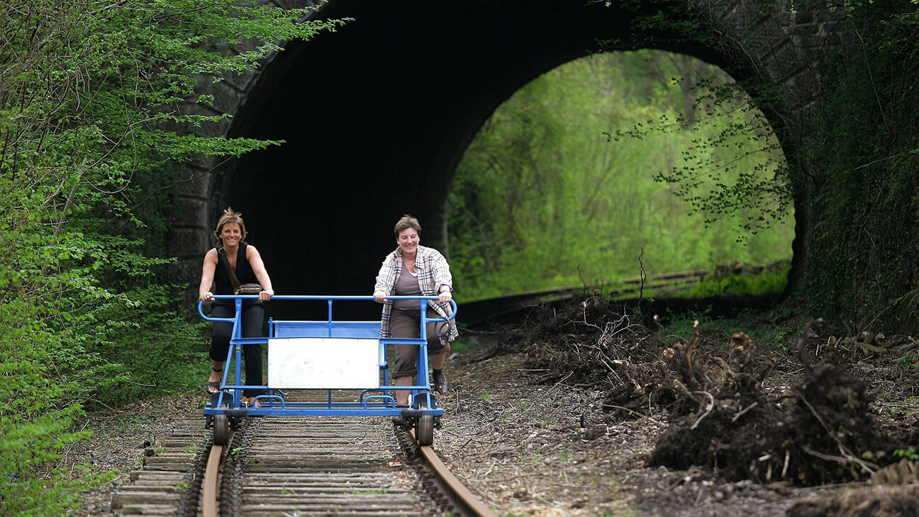 Railbikes Les Draisines de la Molignée