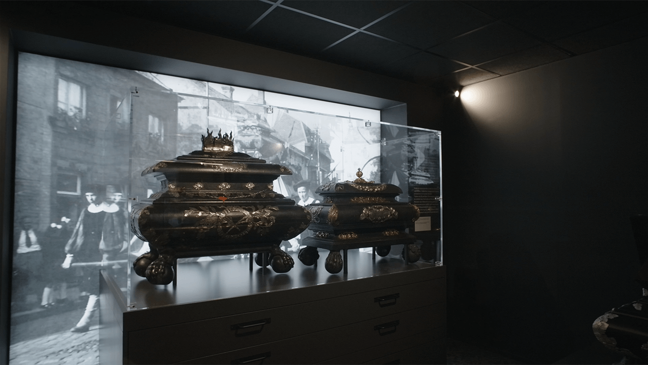 2 oude schatten uit De Schatkamer van Sint-Catharina