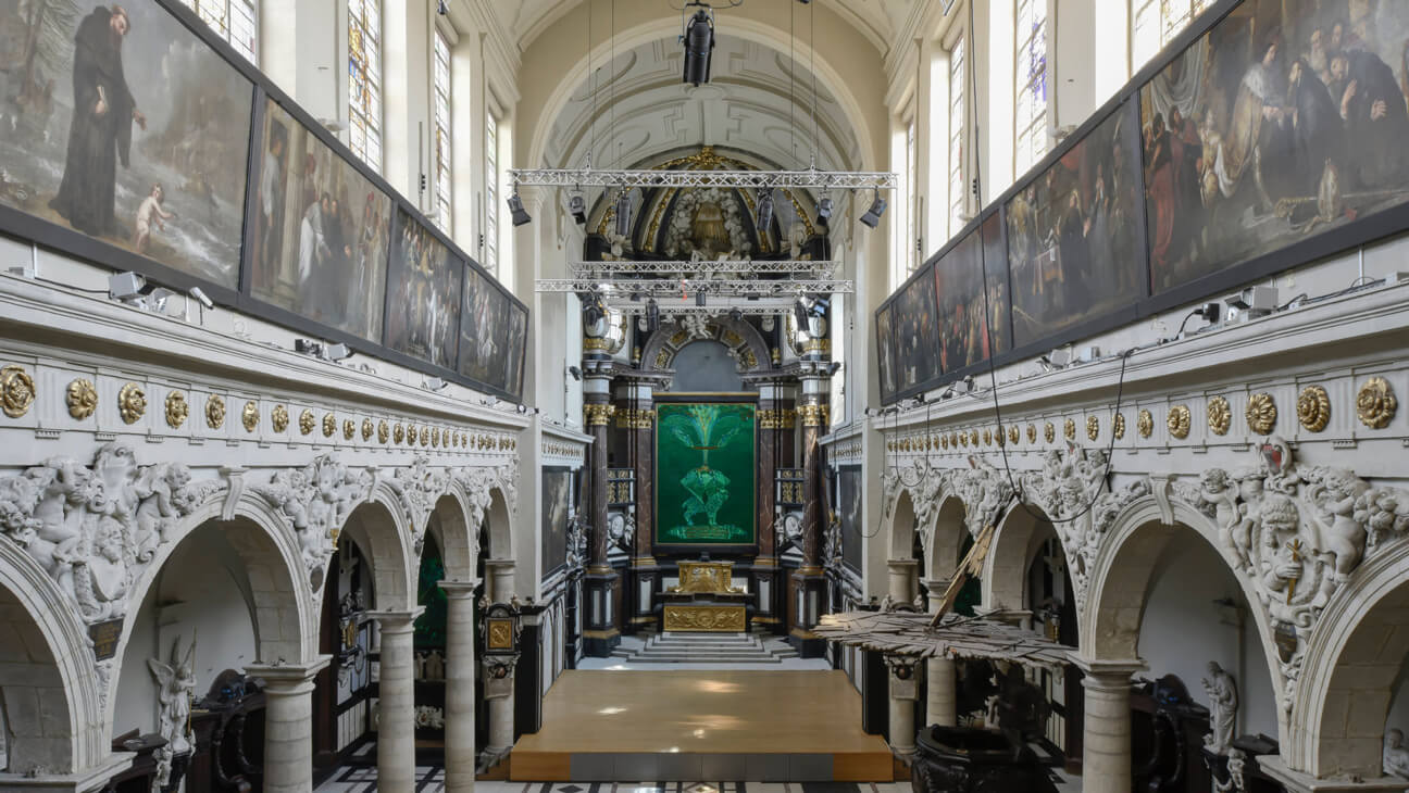 zicht op Sint-Augustinuskerk