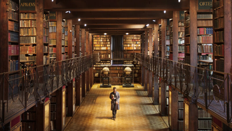 nottebohmzaal in de Erfgoedbibliotheek Hendrik Conscience