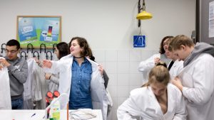 Burgerwetenschap: Leerlingen trekken