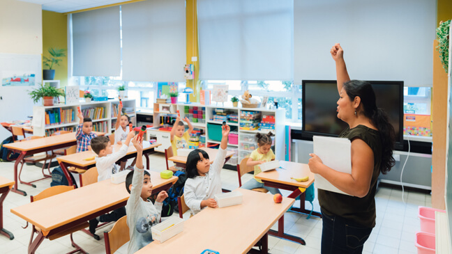 Juf Kim over rust en structuur in de klas