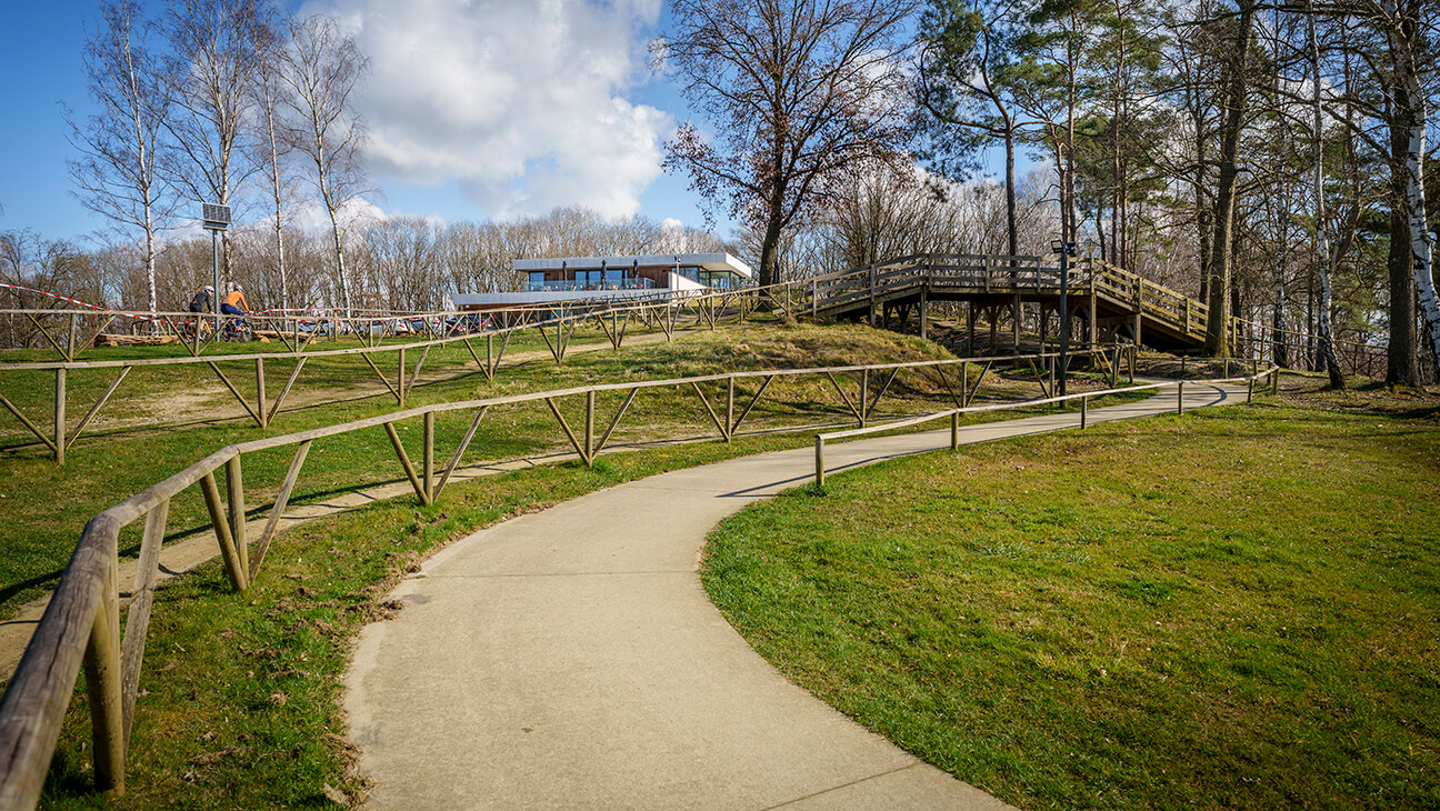 Crossparcours van het Sven Nys Cycling Center