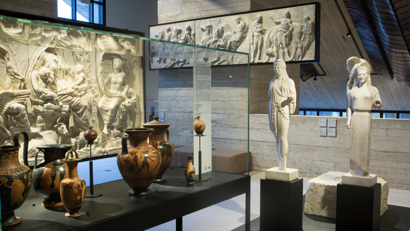 Interieur van het Musée L