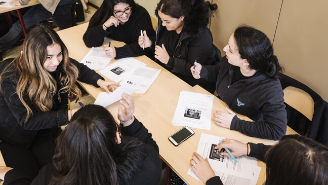 Leerlingen van het avAnt Provinciaal Onderwijs