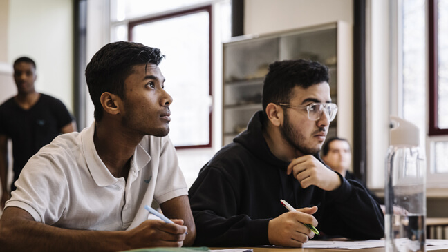 Leerlingen van het avAnt Provinciaal Onderwijs