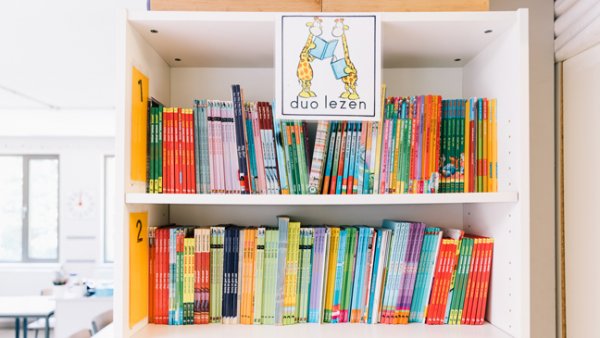 Boekenkast specifiek voor duolezen