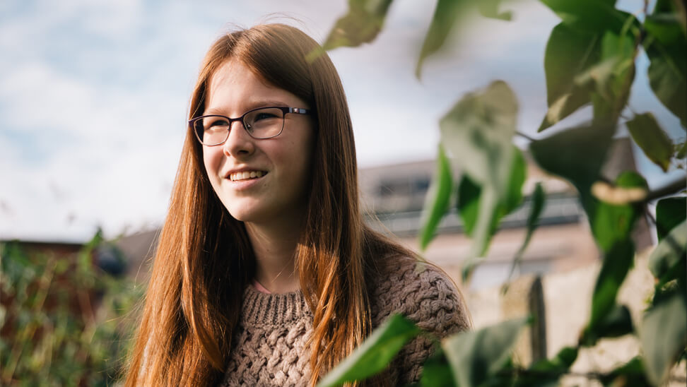 Amber vertelt over spreekangst