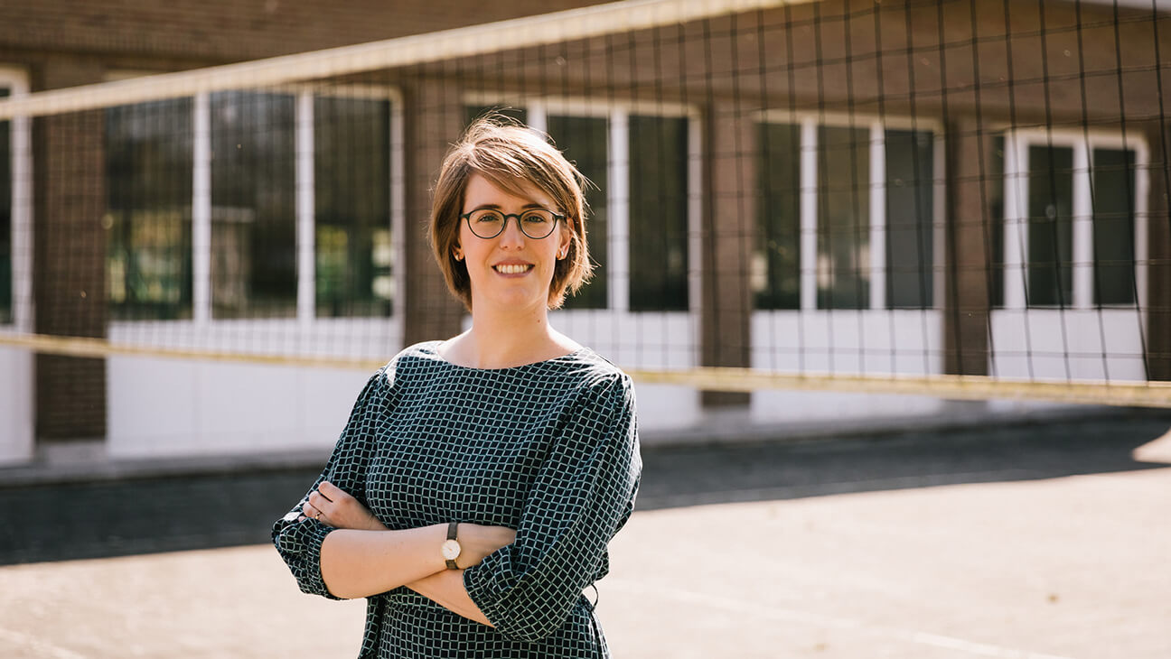 Portret Kim Bellen - onderwijsonderzoeker aan het Expertisecentrum voor Effectief Leren van de Thomas More Hogeschool