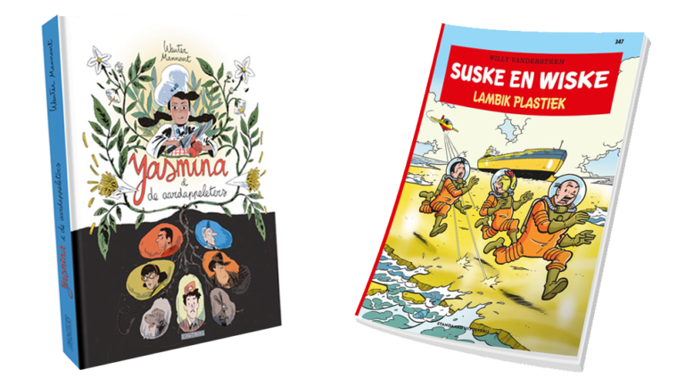 2 strips van standaard uitgeverij