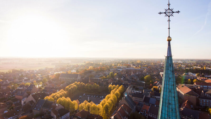 Luchtfoto Maaseik