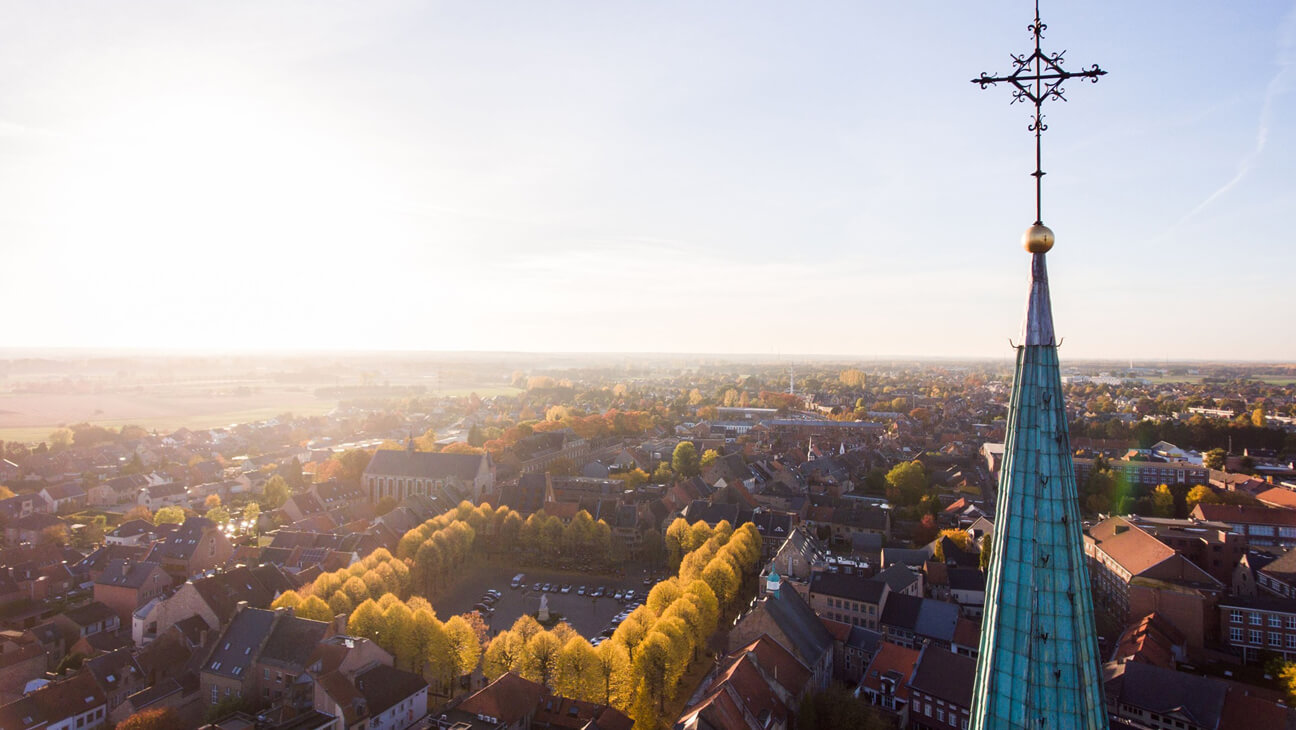 Luchtfoto Maaseik