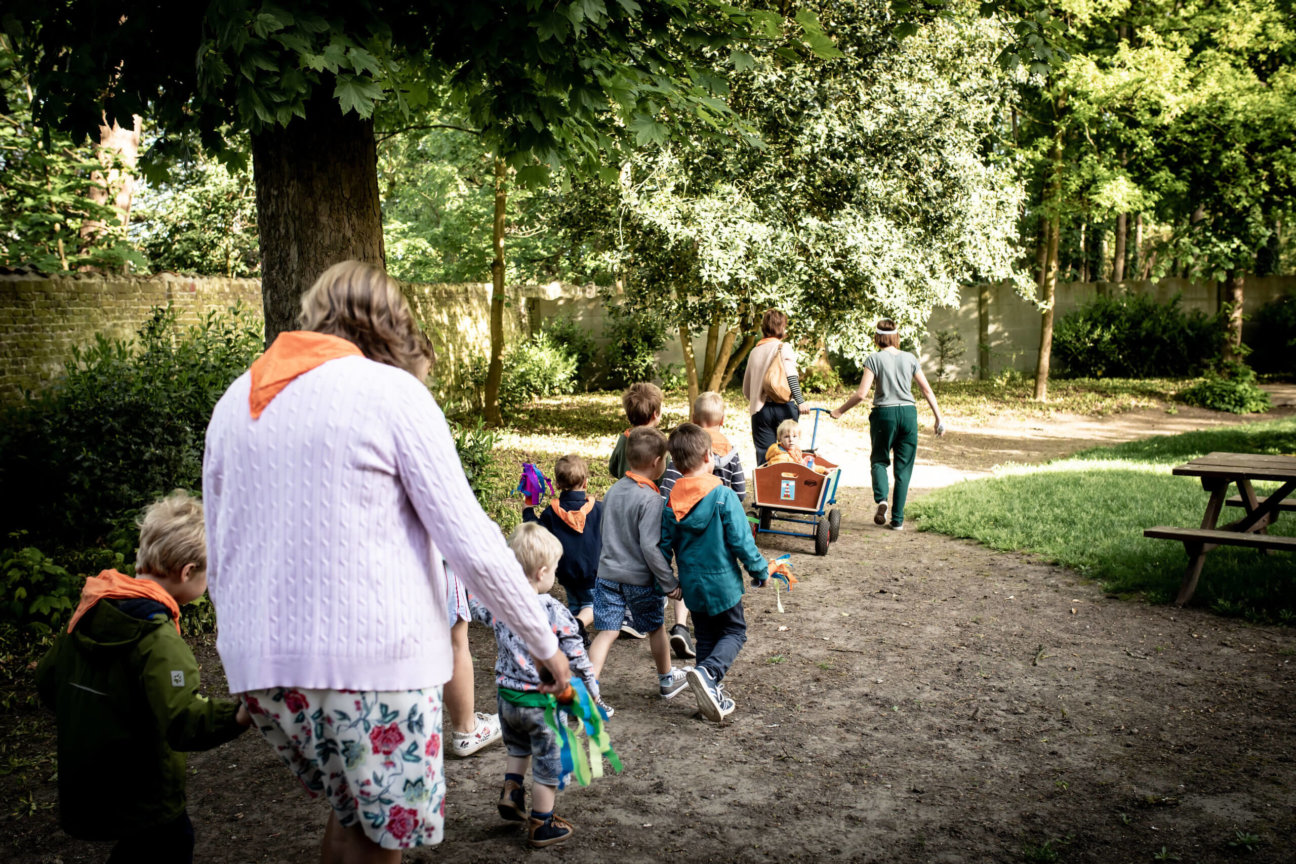 Samen met natuur ouders op pad