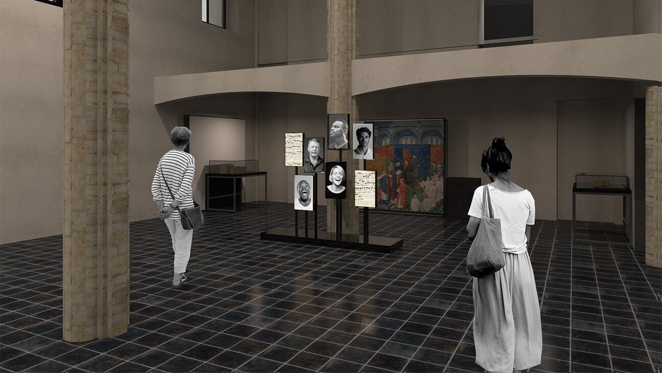 Kapel in het KBR museum