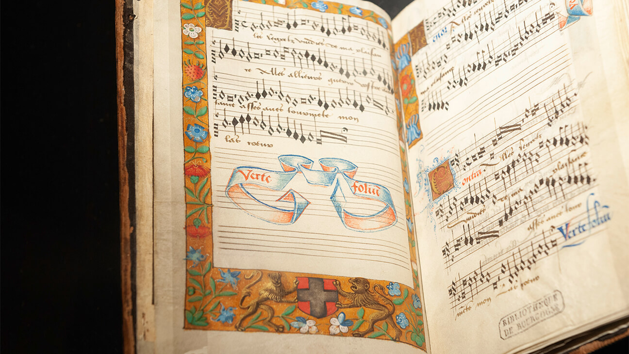Oud boek in het KBR museum