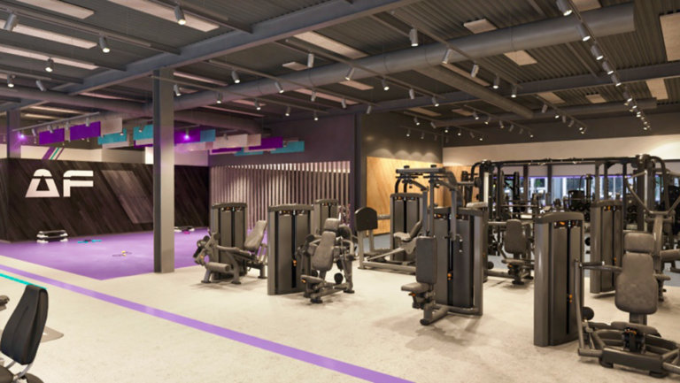 Fitnesstoestel in anytime fitnes in Genk