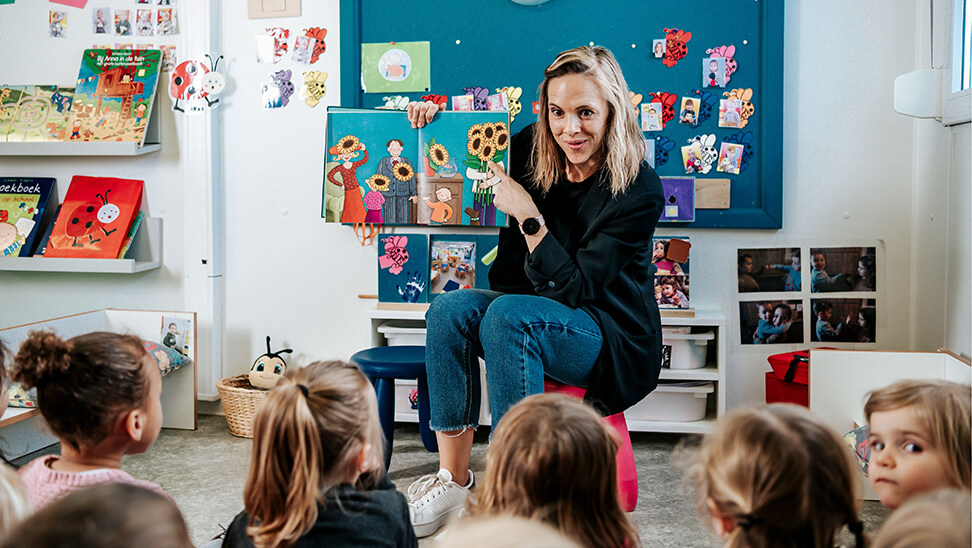 Silvia en Nathalie van GBS De Letterbijter praten over kleuterevaluatie