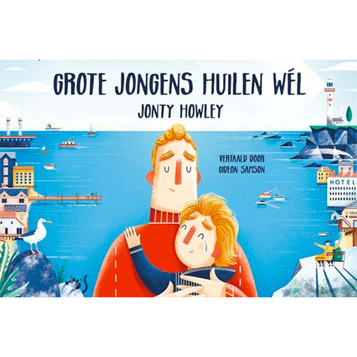 cover boek 'Echte jongens huilen wel' - boekentips gender