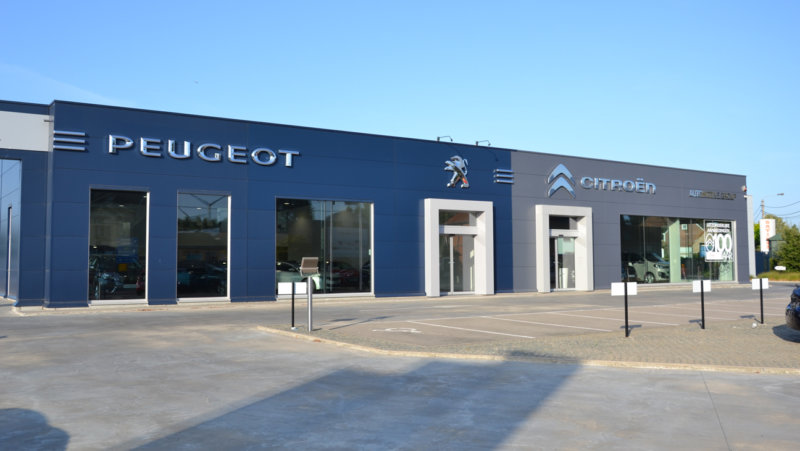 beeld van showroom Automotive Group