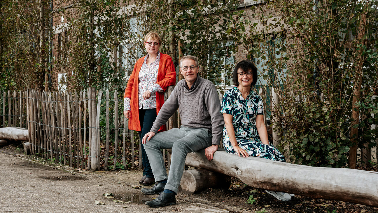 Marijke Gyns, Walter D'Hoore en Marleen Borzée