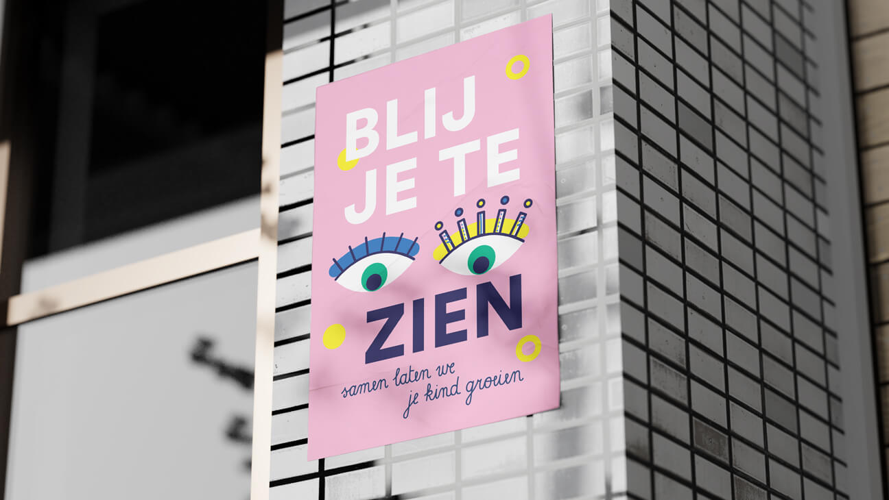 Poster: Blij je te zien