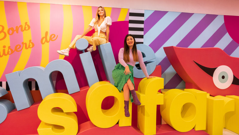 Bezoekers aan Smile Safari