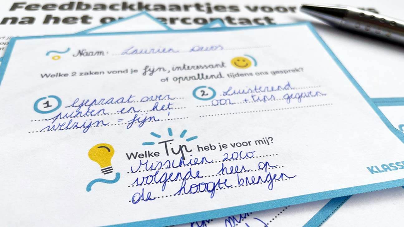 feedback ouders oudercontact