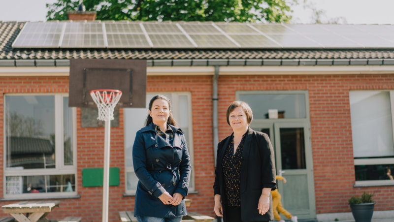 Energie besparen: Sofie Punnewaert en Tanja Van den Driessche