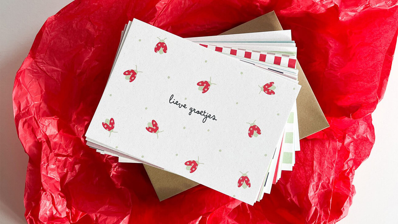 Wenskaarten van Webshop Hello August