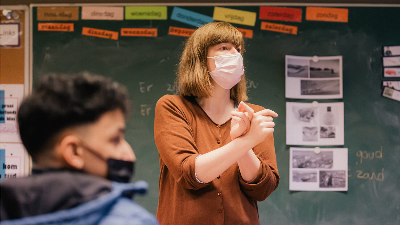 Marit Trioen, OKAN-leraar voor de klas