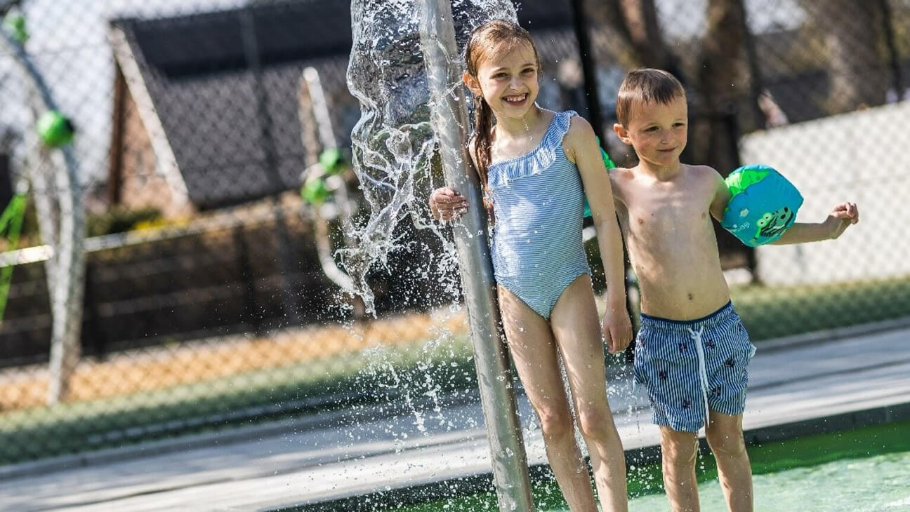 Buiten waterpret