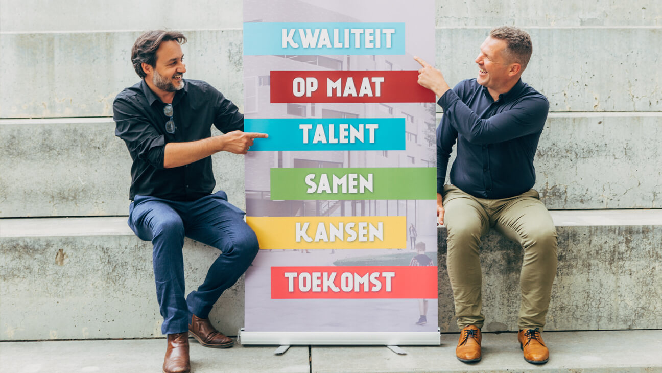 Joeri Deblauwe en Koen Van Cauwenberge over schoolmarketing