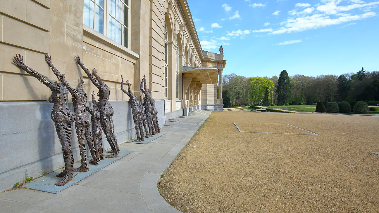 Kunstwerk in het Africamuseum