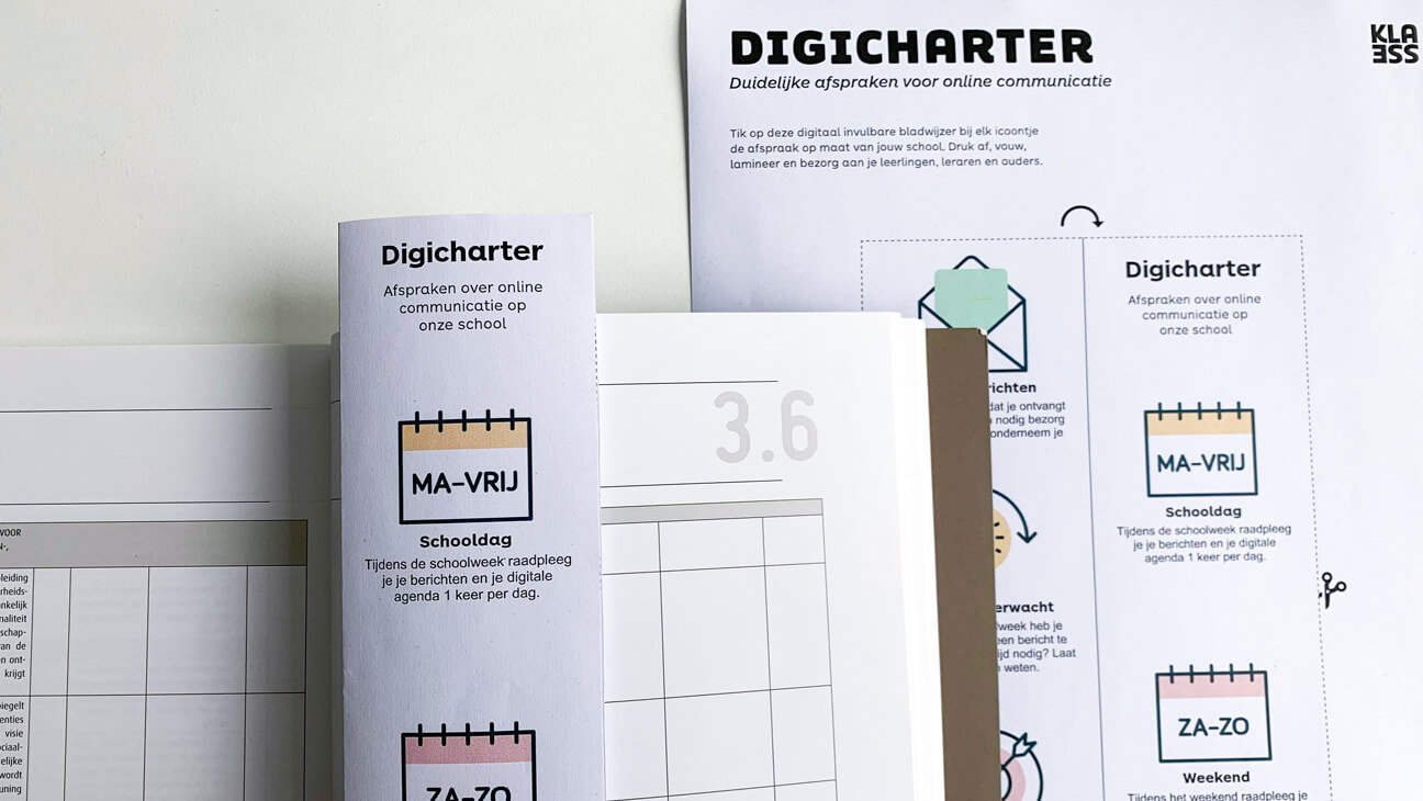 Een digicharter met afspraken over online communicaite