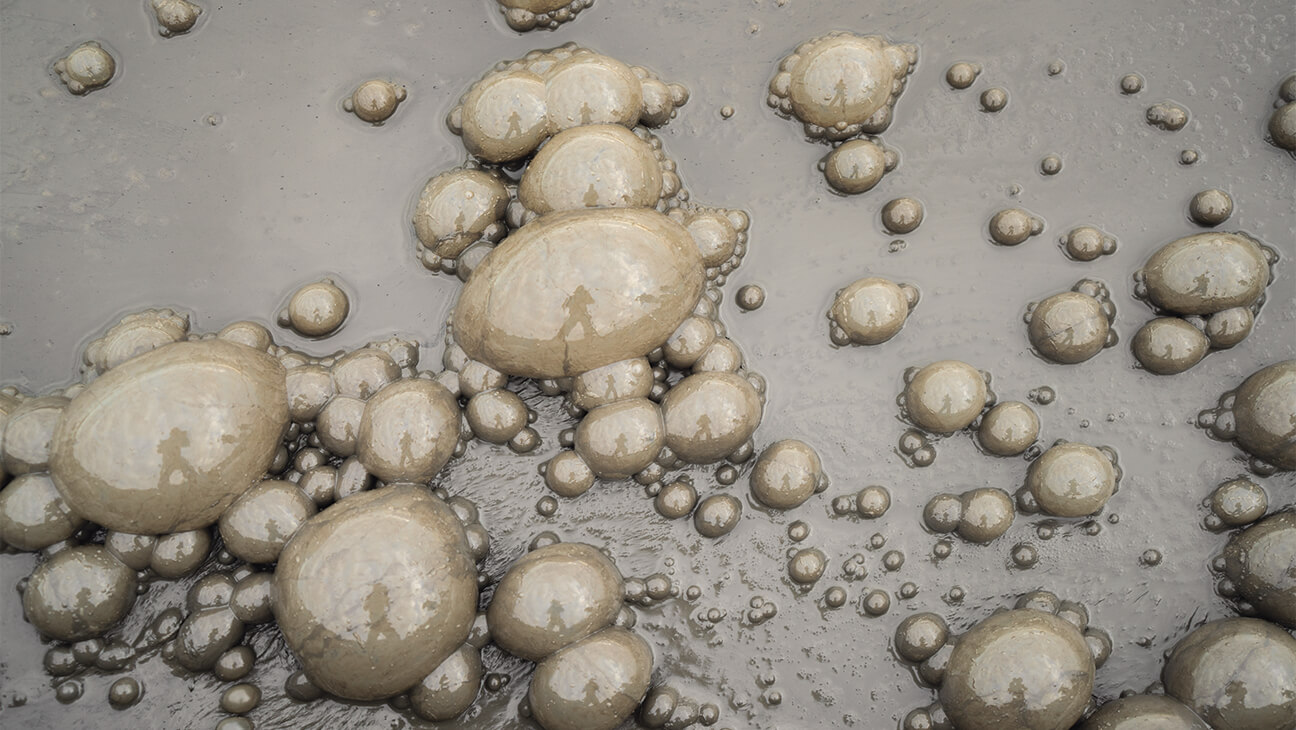 Michel François, Mud Volcano, 2022