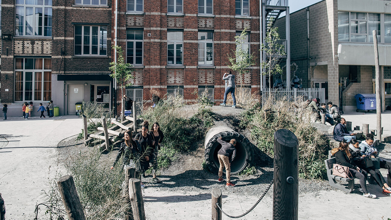 Speeltplaats van Lutgardiscollege