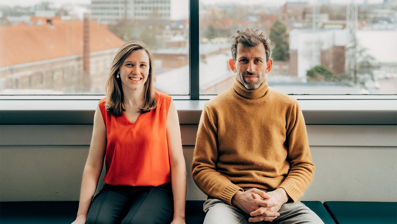 Maarten Vansteenkiste en Jolien Muylaert