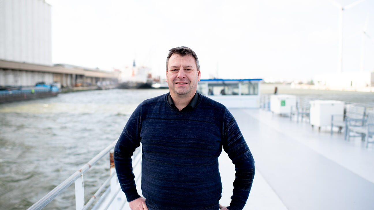 Directeur Roel Buisseret GO! De Scheepvaartschool in Antwerpen